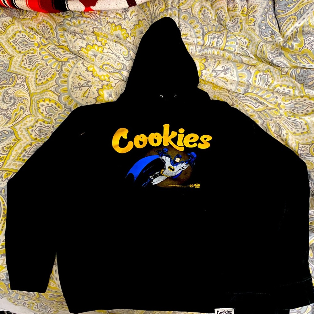 💚💛❤️ Cookies X Batman Official Collab Hoodie✨🍪🦇